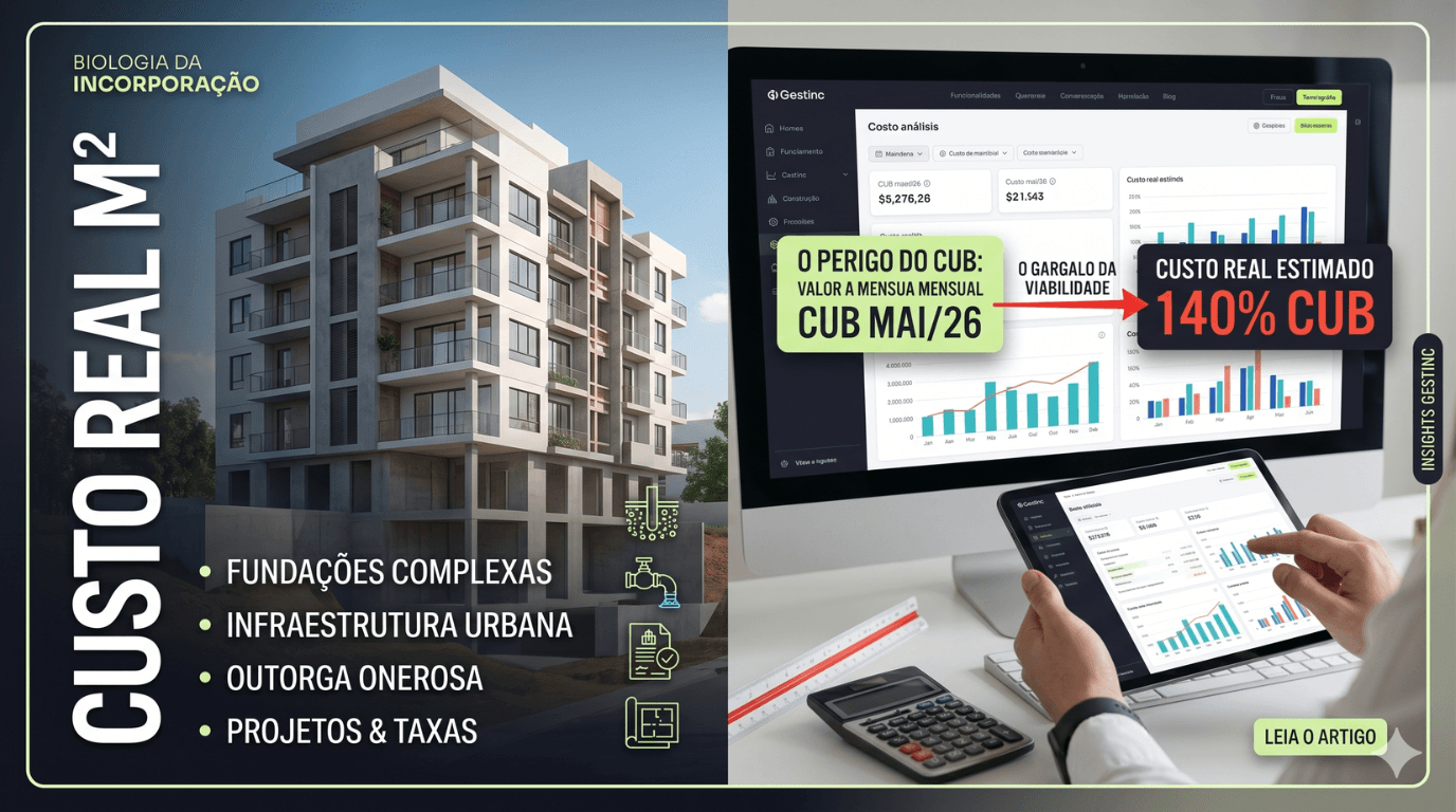 Como Estimar o Custo de Construção por M² sem Depender Apenas do CUB